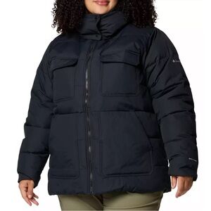 Columbia Women's Black Puffer Jacket XXL NWT